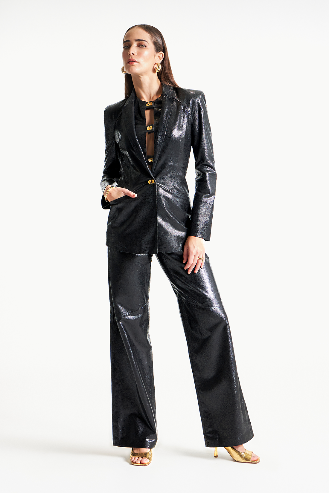 Blazer de Couro Kimmy Blazer de Couro Kimmy