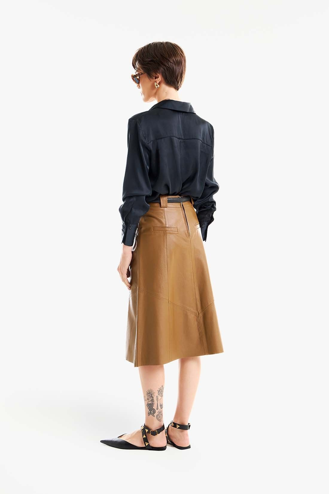 Saia de Couro Azuna Saia de Couro Azuna
