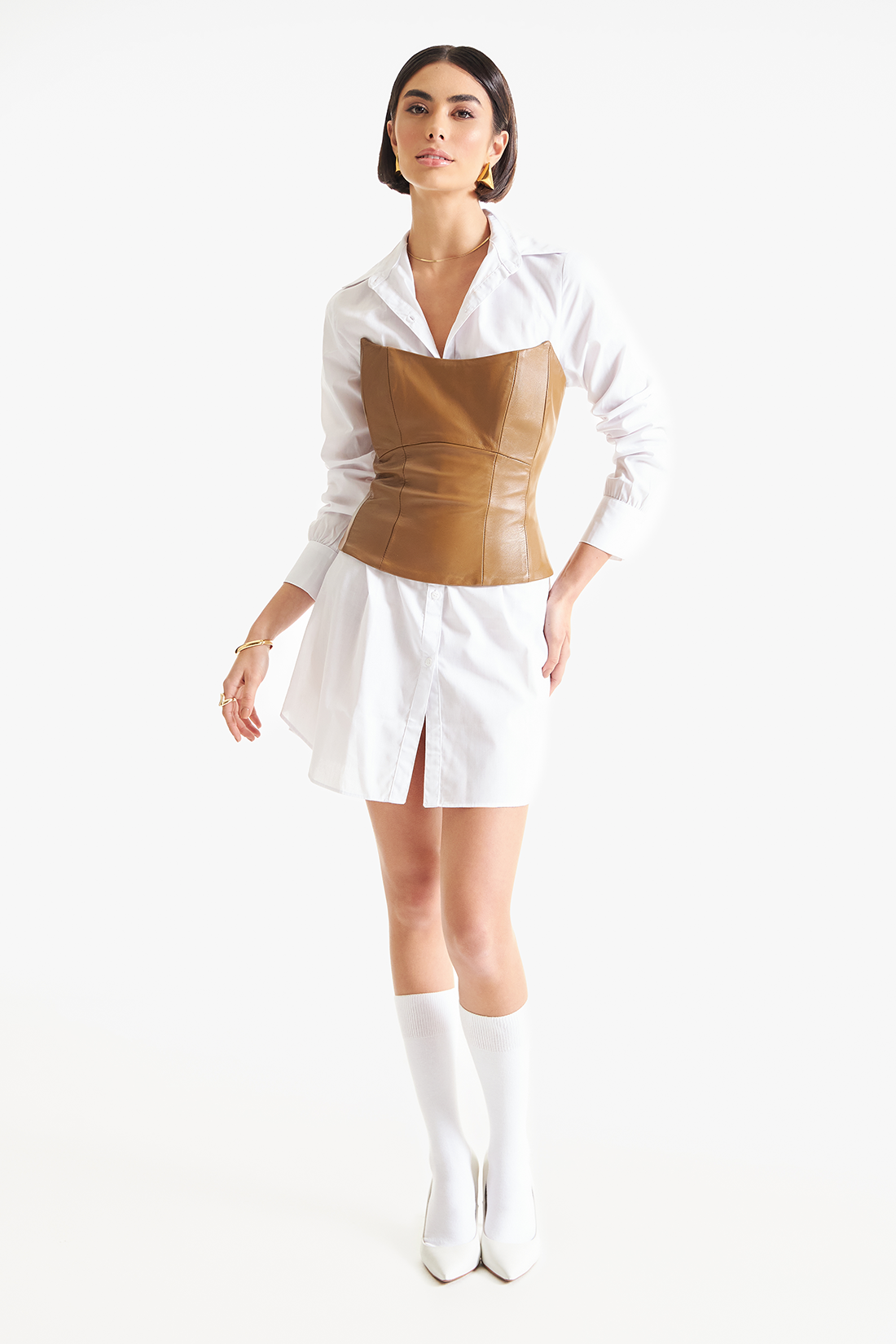 Corselet de Couro Dunna