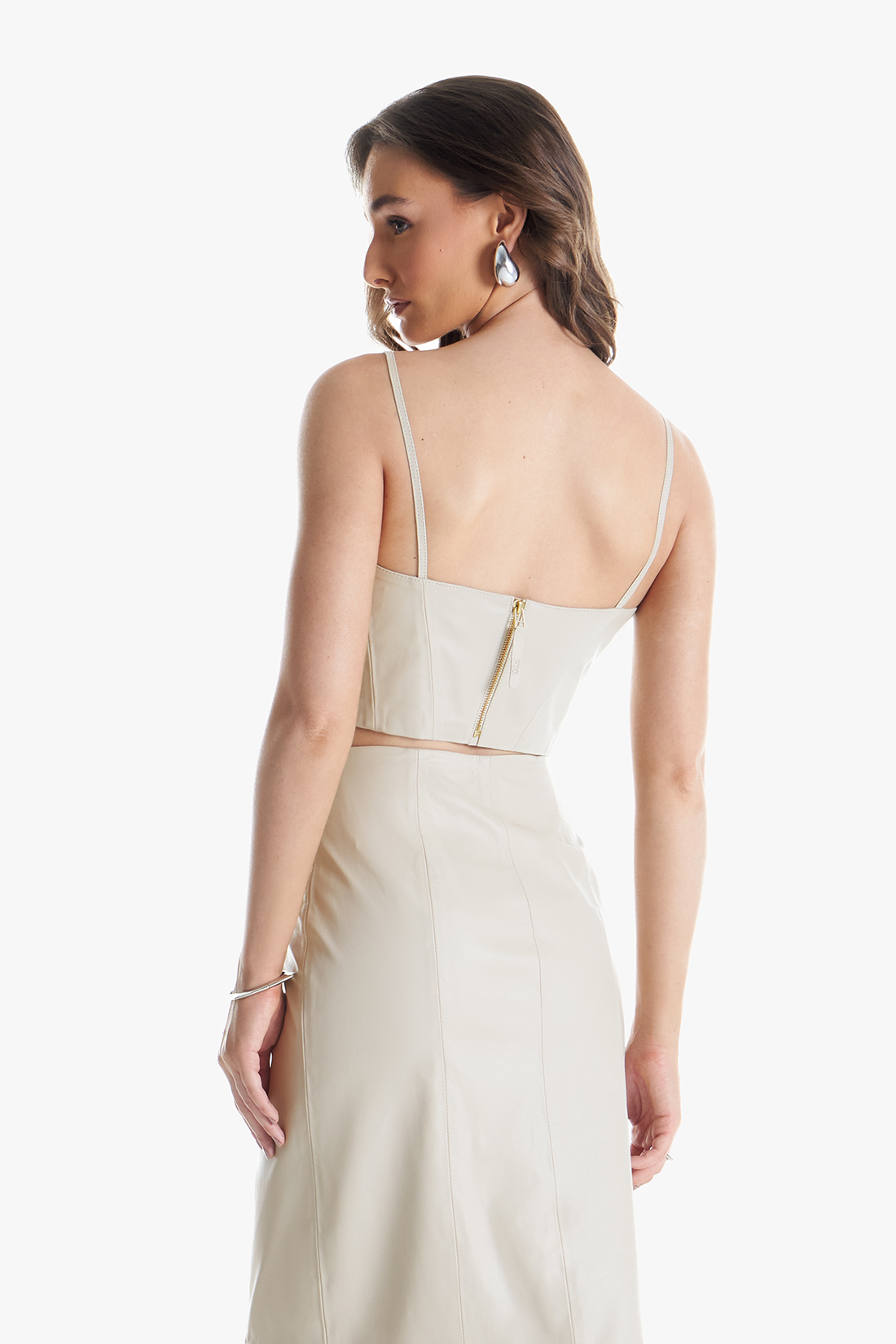 Cropped de Couro Gala Cropped de Couro Gala