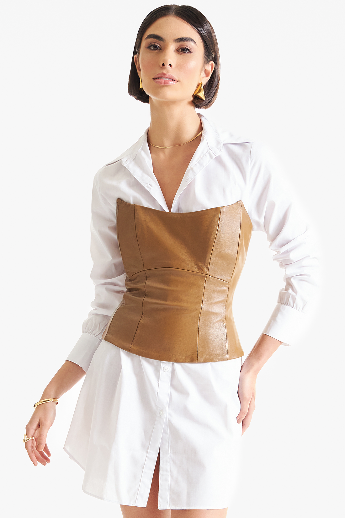 Corselet de Couro Dunna